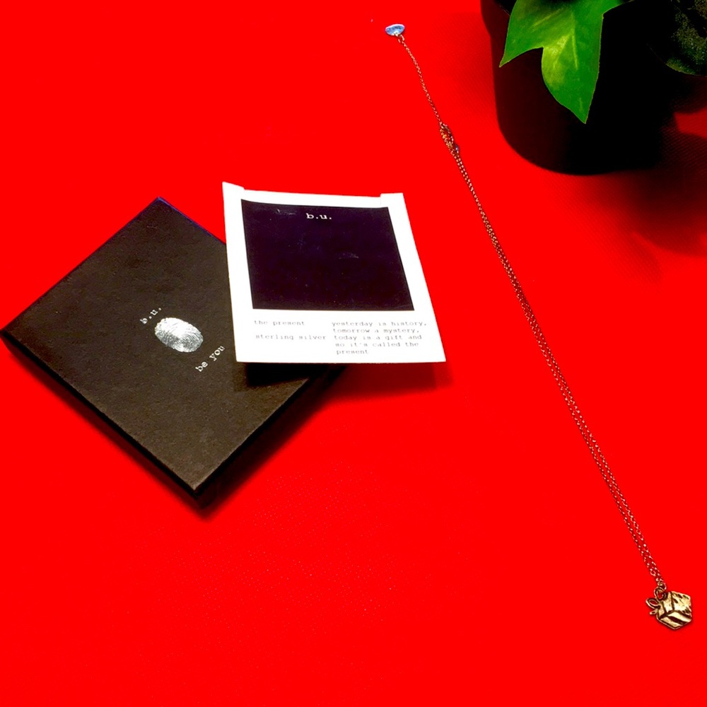 Blue Ruby b.u. The Present Necklace